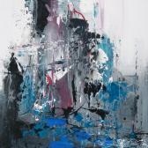 Ratna - Artiste peintre - Industrielle - Acrylique - 50 x 65 cm
